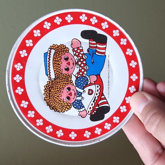 Raggedy Ann Other - 🎯 Vintage Raggedy Ann & Andy Metal Coaster